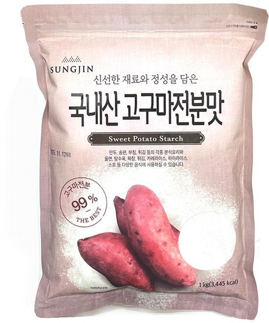 성진 국내산 고구마전분맛, 1kg, 1개