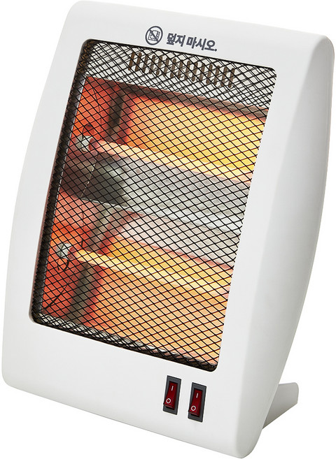 홈플래닛 2단 석영관 히터, NDF2216, 화이트