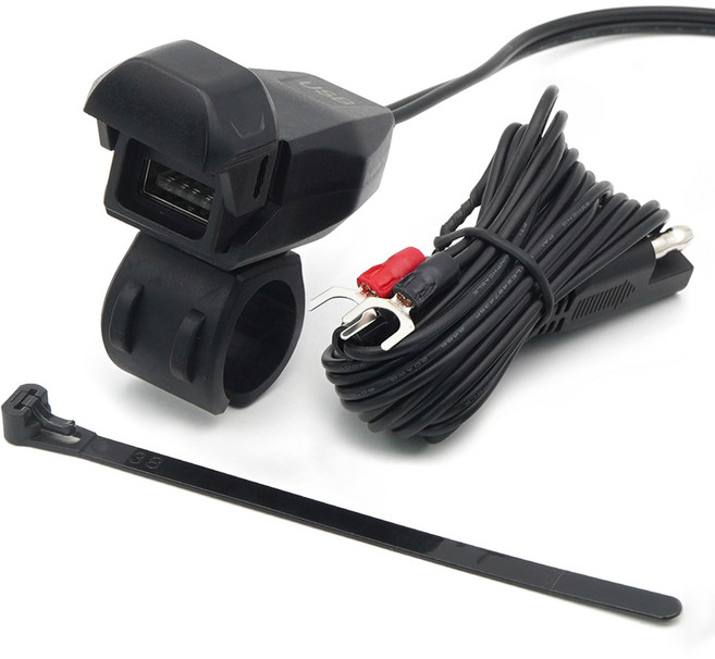 에이스피드 USB타입 오토바이 고속충전기 시거잭, C84, 1개