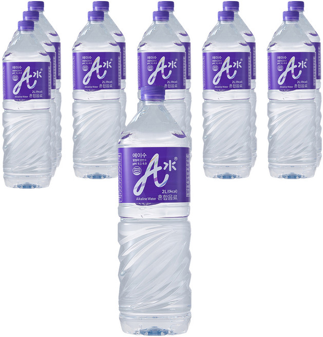 에이수 Rap 알칼리 암반수, 2L, 12개