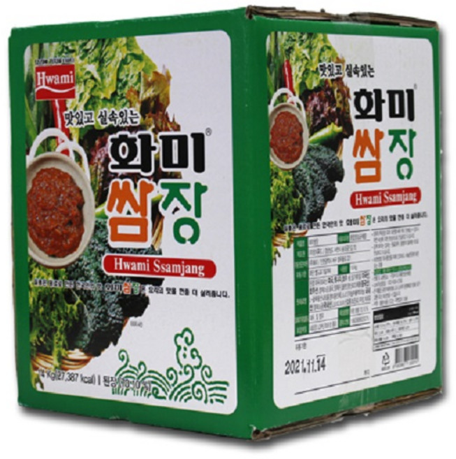 화미 쌈장, 14kg, 1개