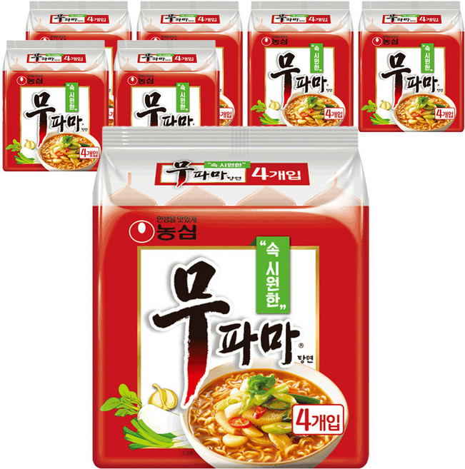 무파마탕면 122g, 28개
