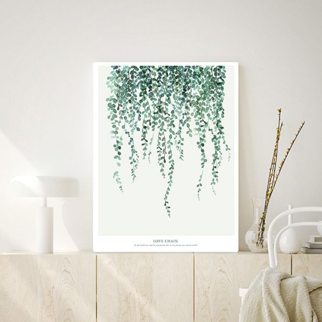 오홀리브 접이식 액자테이블, 러브체인