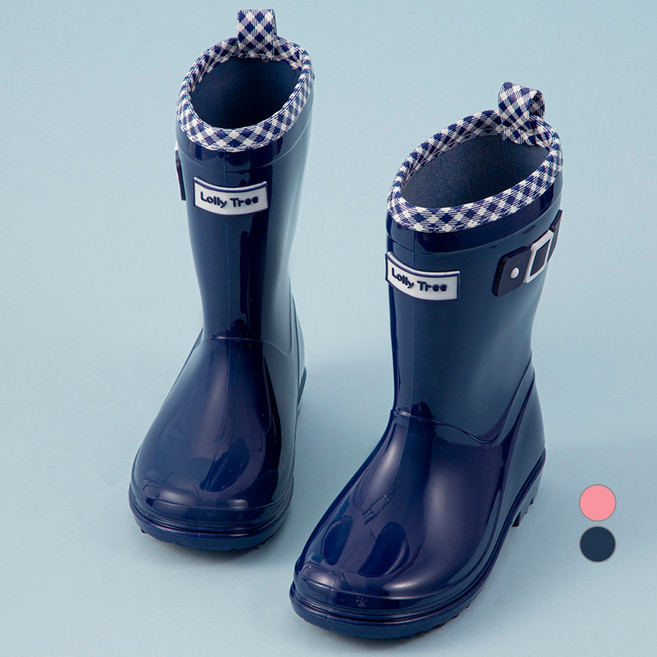 롤리트리 아동용 버클 디자인 레인부츠
