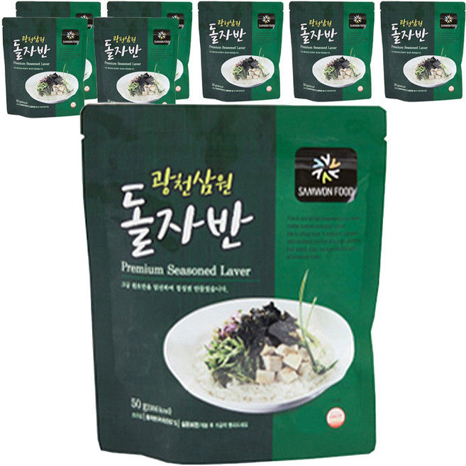 삼원 광천 돌자반 2p, 50g, 8개
