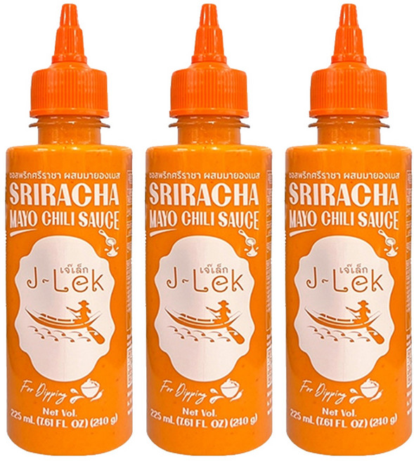 델리타이 J-Lek 스리라차 마요 소스, 3개, 225ml