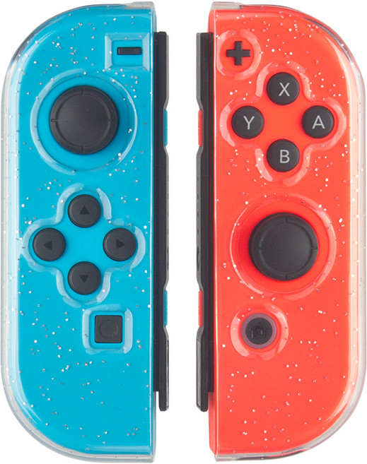 호후 스위치 조이콘 글리터 TPU 젤리 커버, 1개