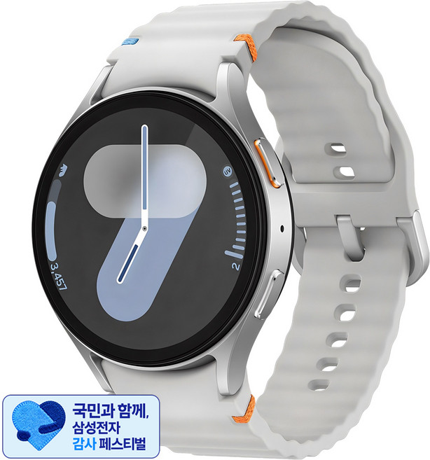 [삼성 감사 페스티벌] 삼성전자 갤럭시워치7 SM-L310N, 실버, 44mm, GPS + 블루투스