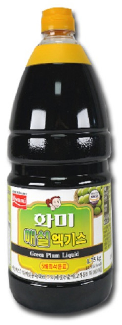 화미 매실 엑기스 5배, 1.75kg, 1개
