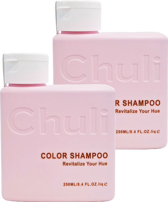 Chuli 初梨 彩潮補色劑 - Color Shampoo 迷霧灰紫 250ml, 2瓶