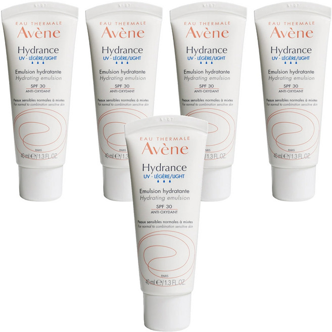 Avene 雅漾 清爽抗UV保濕隔離乳 SPF30, 40ml, 5條