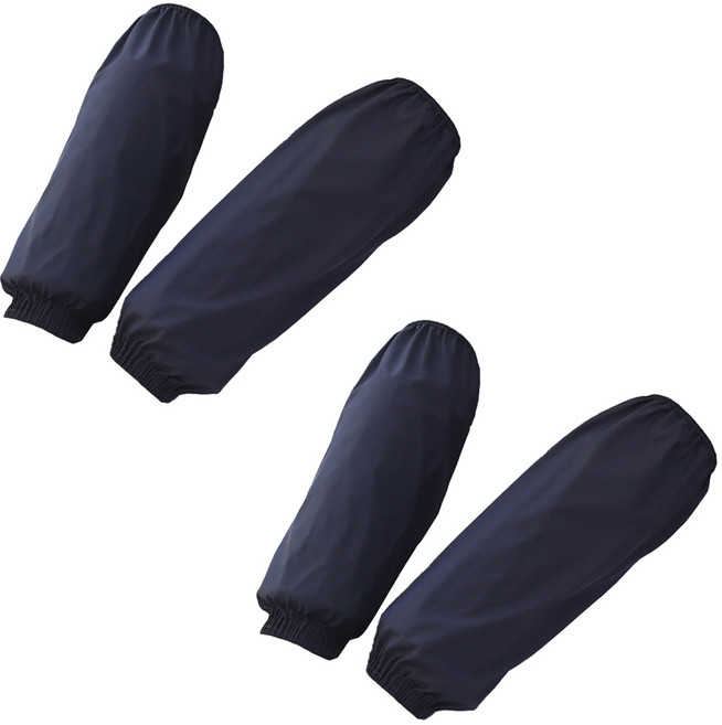 해피무드 다용도 주방 작업용 방수 방유 팔토시 2p x 2개, 네이비