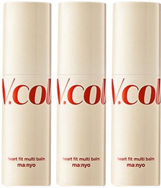 마녀공장 브이콜라겐 하트핏 멀티밤, 10g, 3개