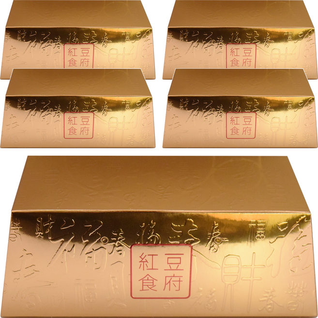 紅豆食府 蛋捲金磚禮盒 3個, 36g, 5盒