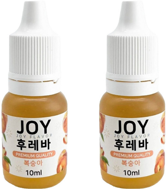 아로마조이 조이후레바 슬라임재료, 2개, 복숭아