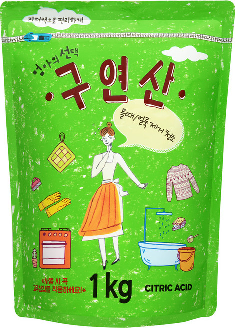 엄마의선택 구연산, 1kg, 1개