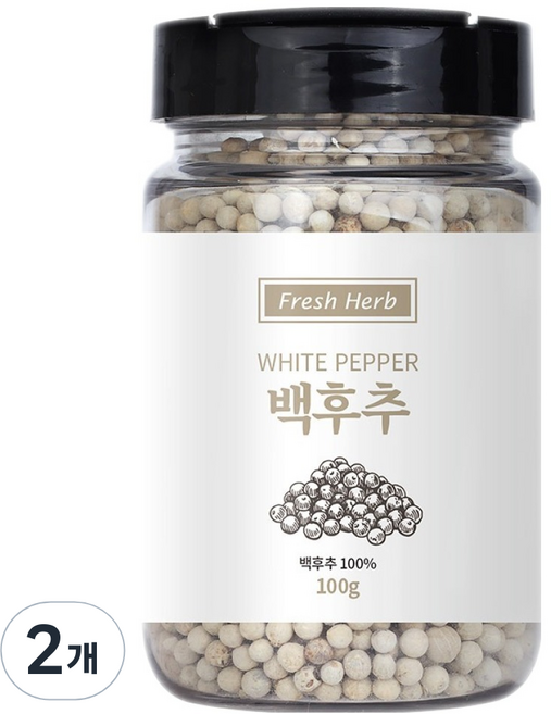신선약초 통 백후추, 100g, 2개