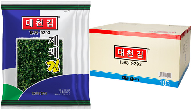 대천김 재래김, 20g, 35개