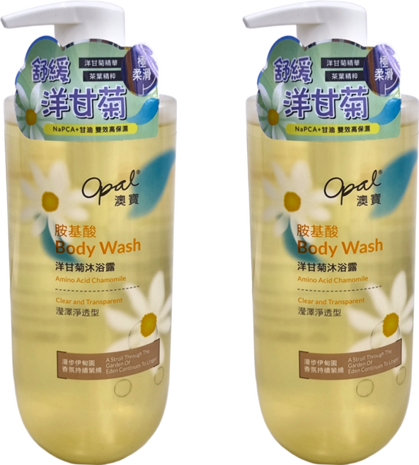 Opal 澳寶 胺基酸沐浴露 洋甘菊 潔淨清透型, 800g, 2瓶