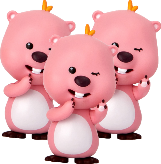 ZANMANG LOOPY 螢幕公仔, 3個