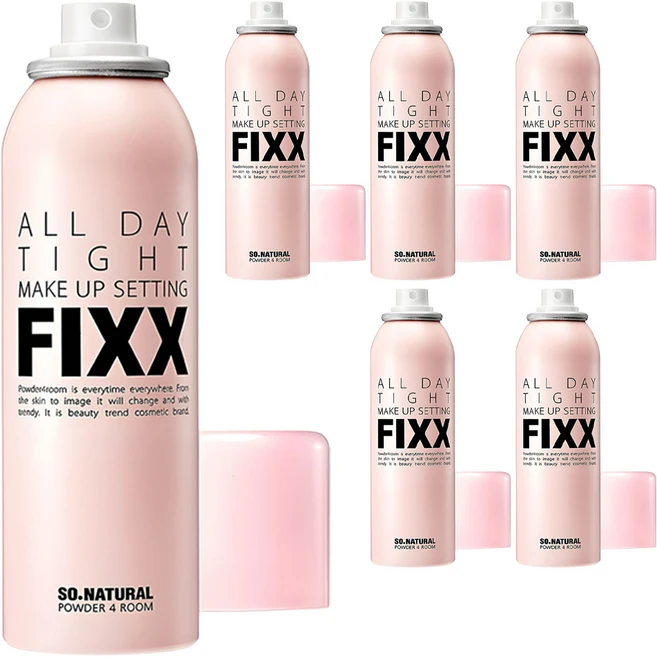 쏘내추럴 올 데이 타이트 메이크업 세팅 픽서, 75ml, 6개 - 쿠팡