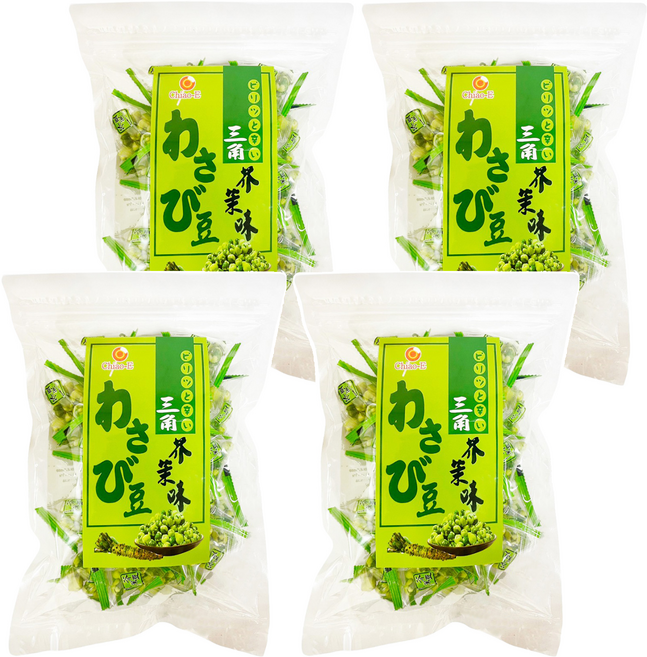 Chiao-E 巧益 芥末豆, 170g, 4袋