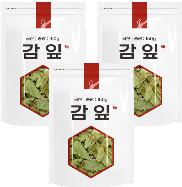 자연초 감잎차, 150g, 1개입, 3개