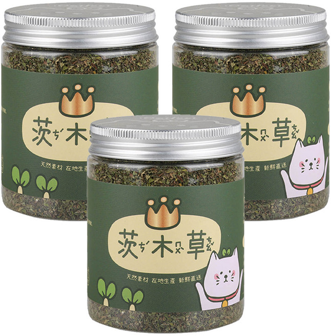 Catfeet 茨木草, 貓薄荷 金, 230ml, 3罐