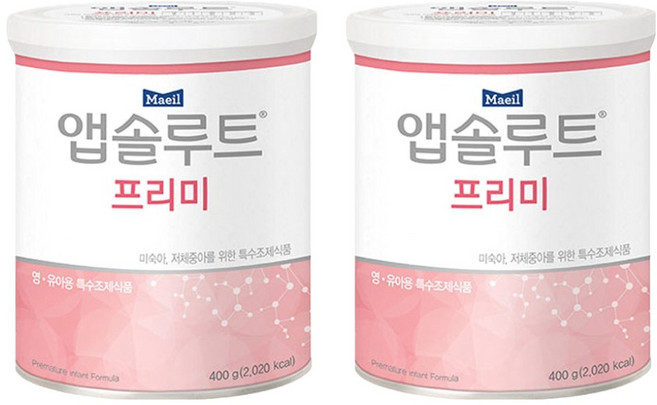 앱솔루트 프리미 분유, 400g, 1개입, 2개