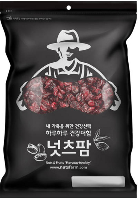 넛츠팜 건 크랜베리, 210g, 1개