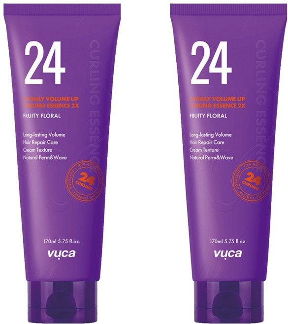 뷰카 24 데일리 볼륨 업 컬링 에센스 2X, 170ml, 2개