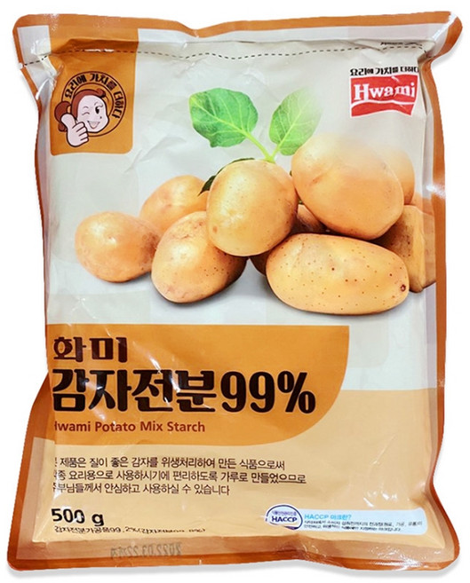 화미_감자전분(99%), 500g, 1개