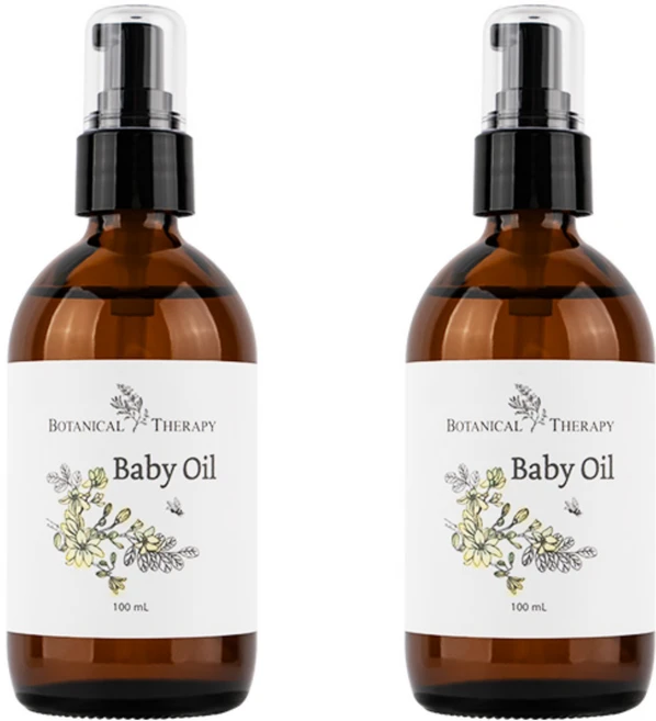 보타니컬테라피 베이비 오일, 100ml, 2개 - 쿠팡