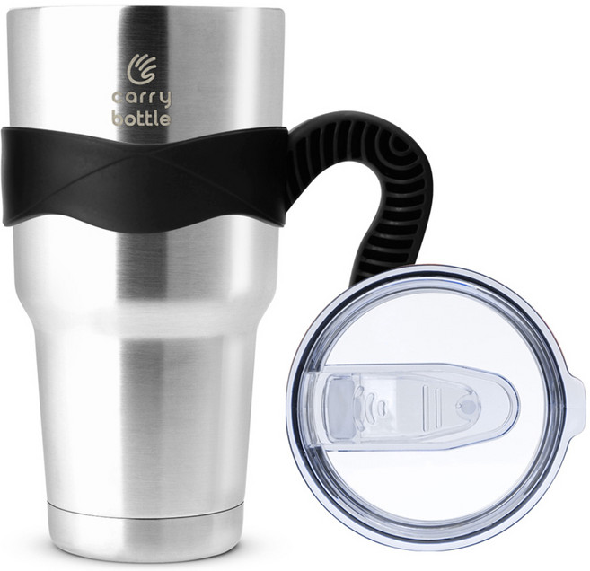 캐리보틀 몬스터 텀블러 + 전용 손잡이 세트, 혼합색상, 900ml, 1개