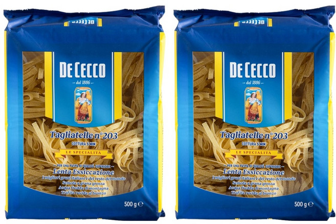 데체코 딸리아뗄레 파스타, 500g, 2개