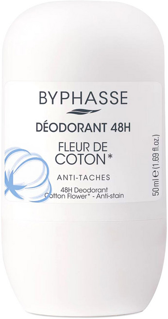 바이빠세 코튼플라워 롤온 데오드란트, 50ml, 1개