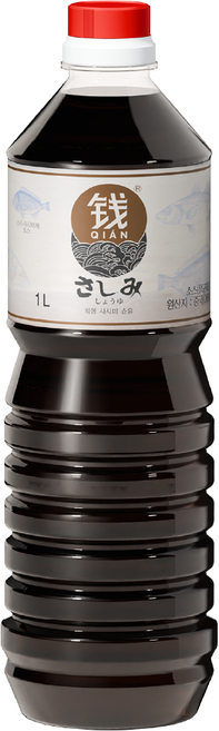 치엔 사시미 쇼유, 1L, 1개