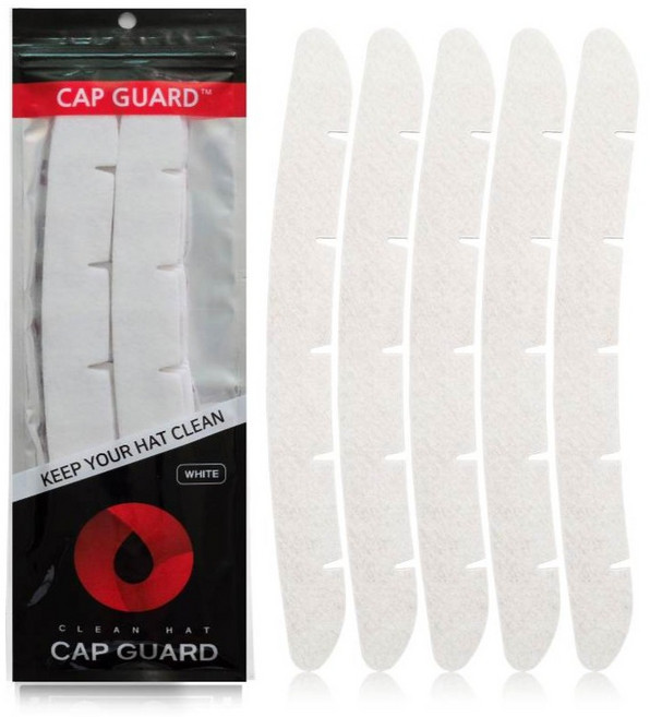 캡가드 스포츠모자 10p, 화이트, 1세트