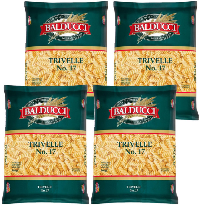 BALDUCCI 義大利螺絲麵, 500g, 4包