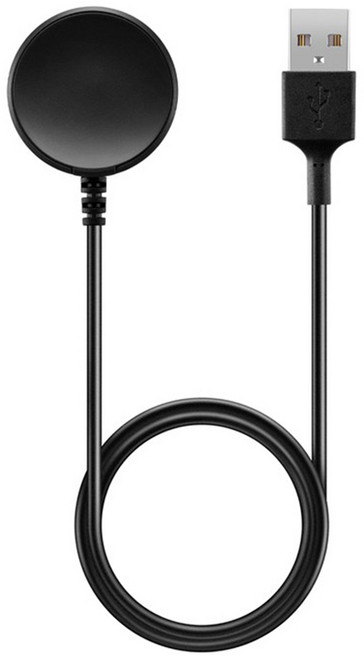 루아러블 갤럭시워치 충전기 케이블 무선 충전 충전독 USB-A타입, 블랙