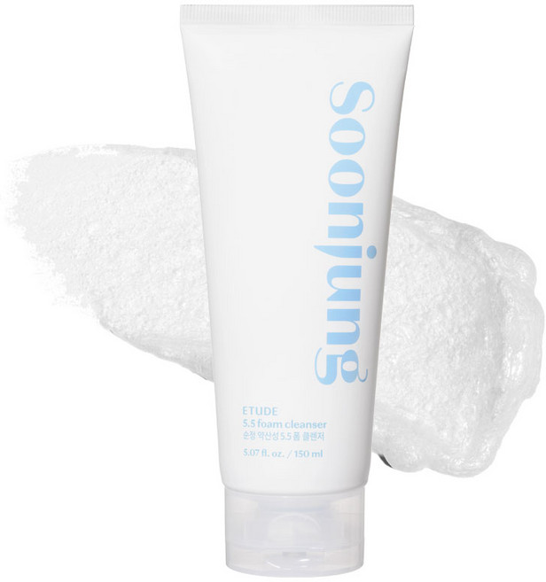 9위 - 에뛰드 순정 약산성 5.5 폼 클렌저, 150ml, 1개