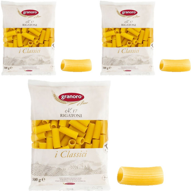 그라노로 리가토니, 500g, 3개