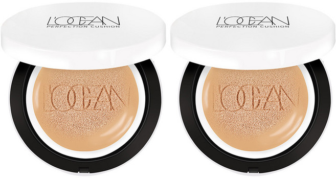 로쎄앙 퍼팩션 쿠션 파운데이션 25g, 23호 카페라떼, 2개