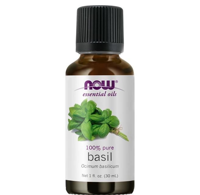 NOW Foods 純精油, 30ml, 1瓶, 羅勒