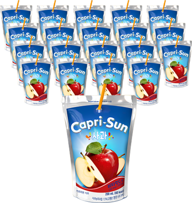 카프리썬 사과, 200ml, 20개