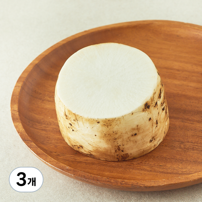 제주 친환경 절단무, 400g, 1개입, 3개, 400g