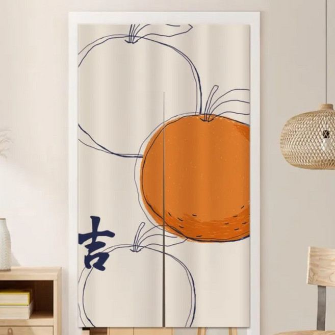 BonBon naturel 侘寂風 日式長門簾, 大吉 多色