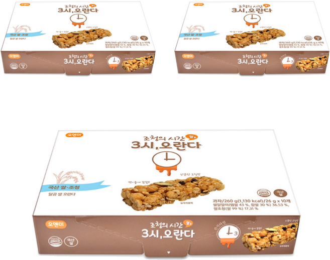 오앤미 달곰쌀 오란다, 26g, 30개