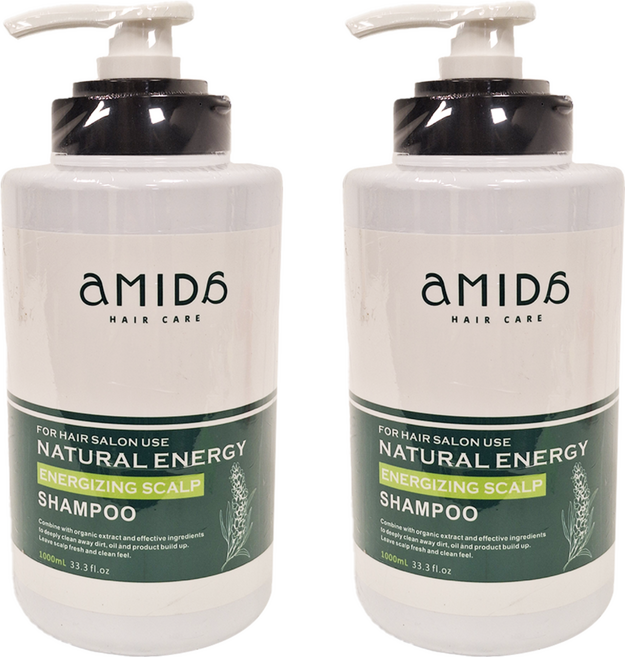 aMIDa 阿蜜達 蜜拉平衡控油洗髮精, 1000ml, 2瓶