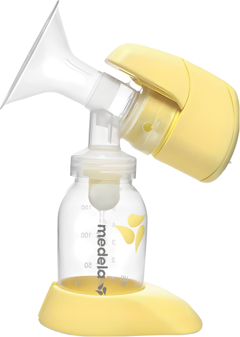 medela 美德樂 小型電動吸乳器, 黃色, 1組